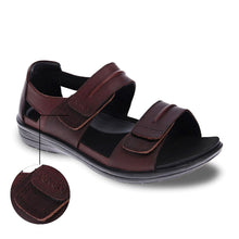 Load image into Gallery viewer, Cairns Closed Heel Sandal Whiskey