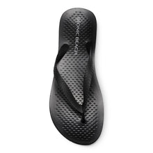 Load image into Gallery viewer, Vionic Orthotic Thong Manly Black

