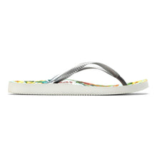 Load image into Gallery viewer, Noosa Blue Tropical Toe Post Sandal