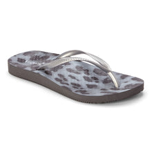 Load image into Gallery viewer, Noosa Cheetah Toe Post Sandal