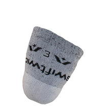 Load image into Gallery viewer, Swiftwick VALOR Above Knee Low Volume, Prosthetic, Adaptive, Amputee Sock, Three Inch Coverage, gray