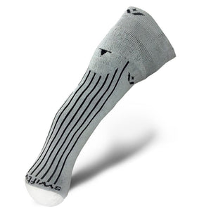 Swiftwick VALOR Below Knee Mid Volume, Prosthetic, Adaptive, Amputee Sock, Eleven Inch Coverage, gray