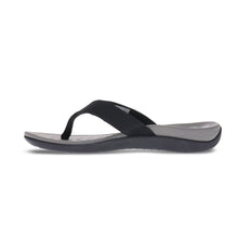 Load image into Gallery viewer, Wave Toe Post Sandal Unisex Black