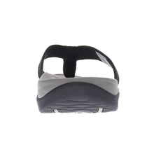 Load image into Gallery viewer, Wave Toe Post Sandal Unisex Black