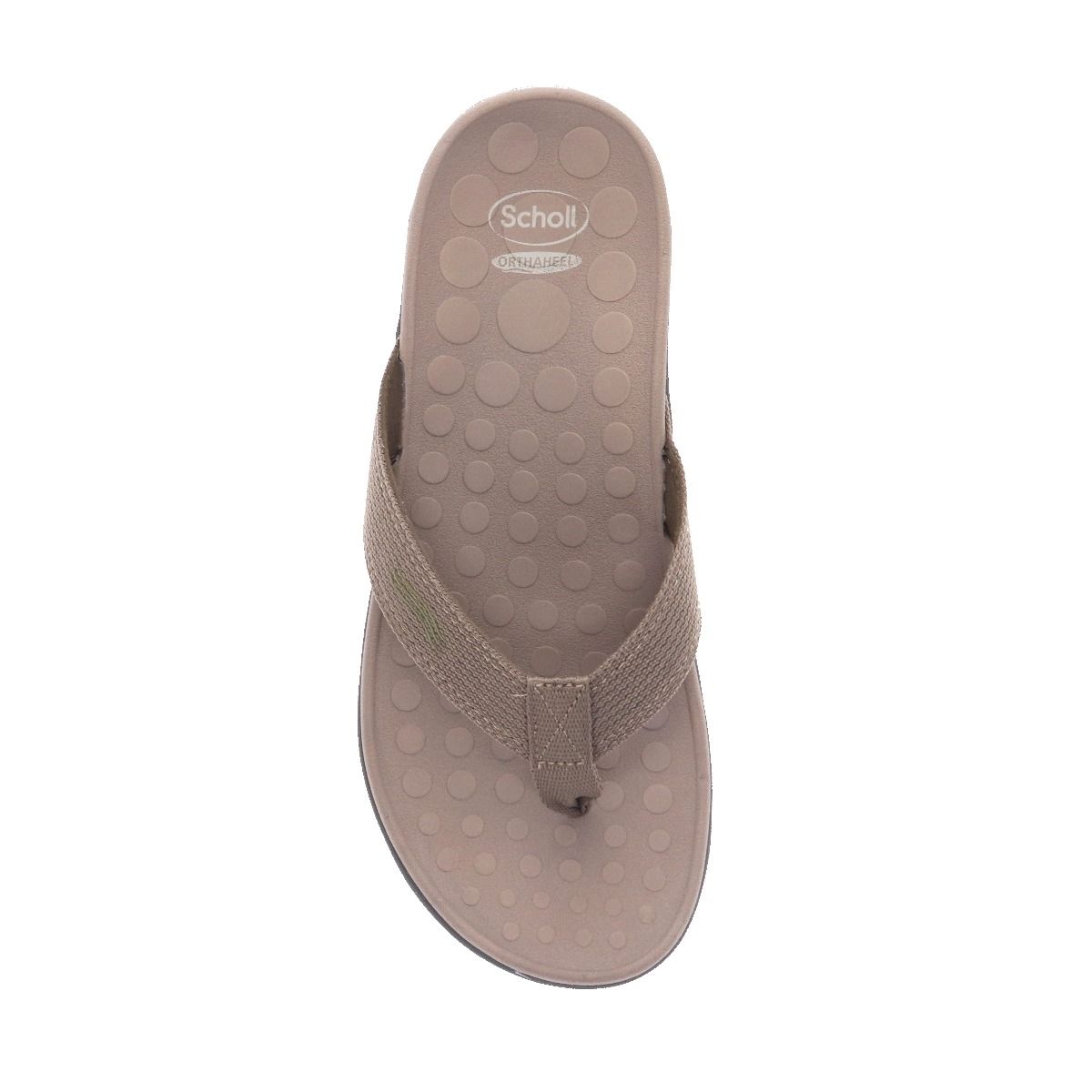 Wave Toe Post Sandal Unisex Khaki