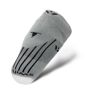 Swiftwick VALOR Below Knee Mid Volume, Prosthetic, Adaptive, Amputee Sock, Five Inch Coverage, gray